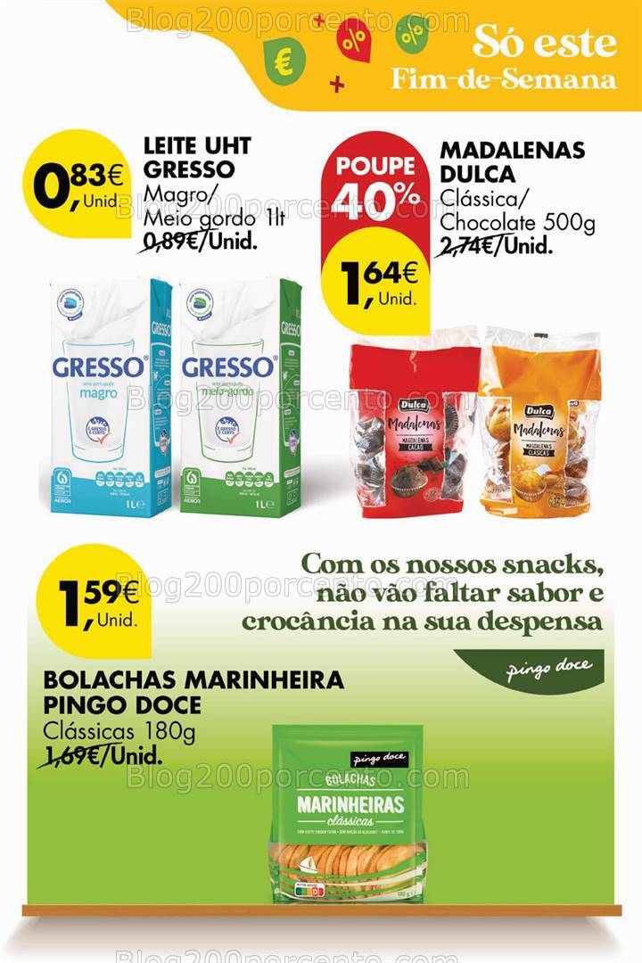 Antevisão Folheto PINGO DOCE Promoções Fim de Semana - 5 a 6 outubro