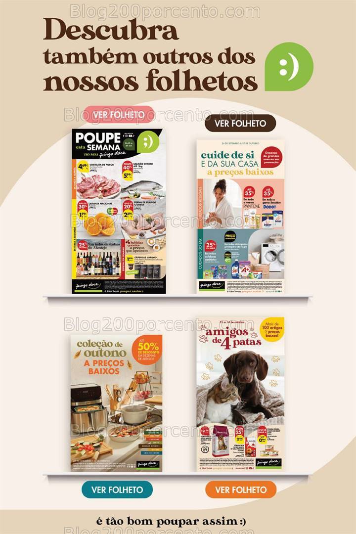 Antevisão Folheto PINGO DOCE Promoções Fim de Semana - 5 a 6 outubro