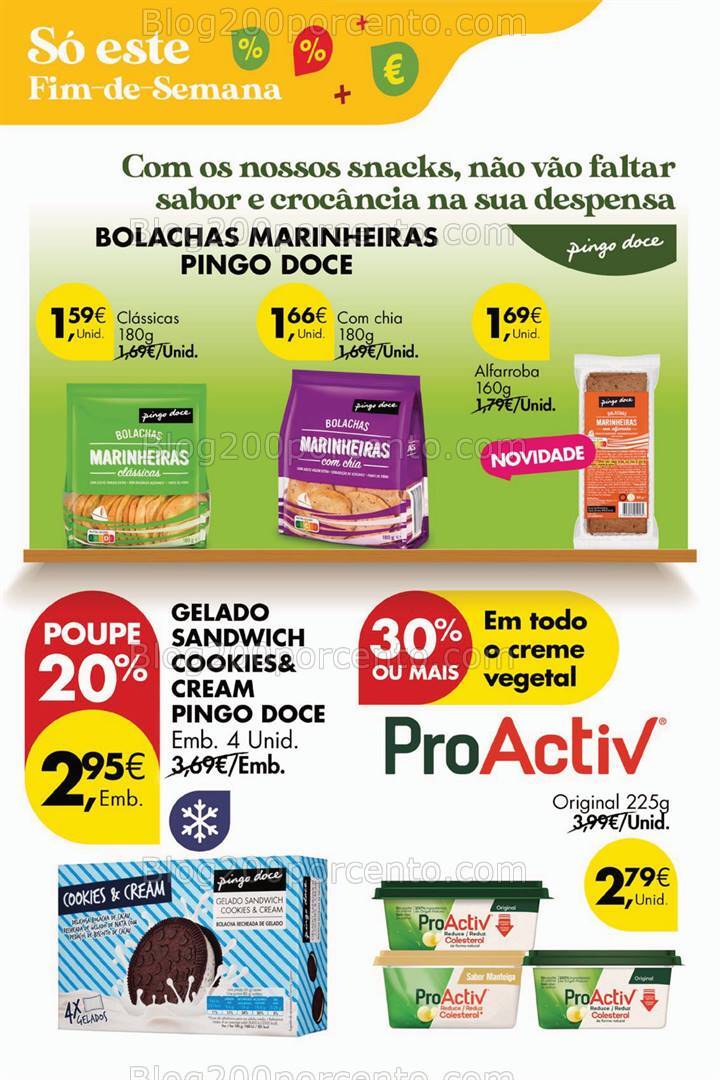 Antevisão Folheto PINGO DOCE Promoções Fim de Semana - 12 a 13 outubro