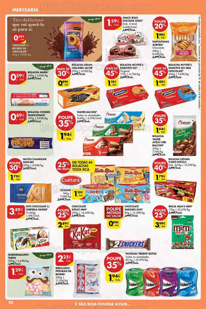 Antevisão Folheto PINGO DOCE Açores Promoções de 10 a 16 outubro