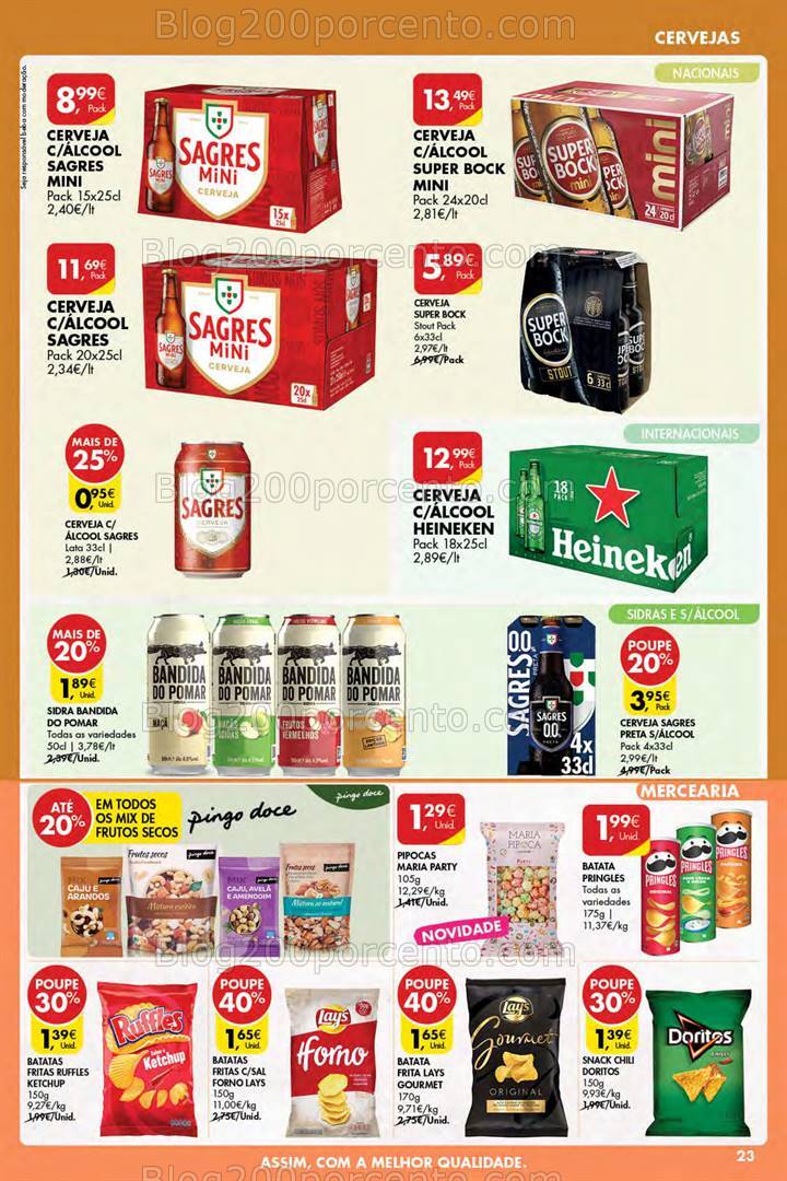 Antevisão Folheto PINGO DOCE Açores Promoções de 10 a 16 outubro