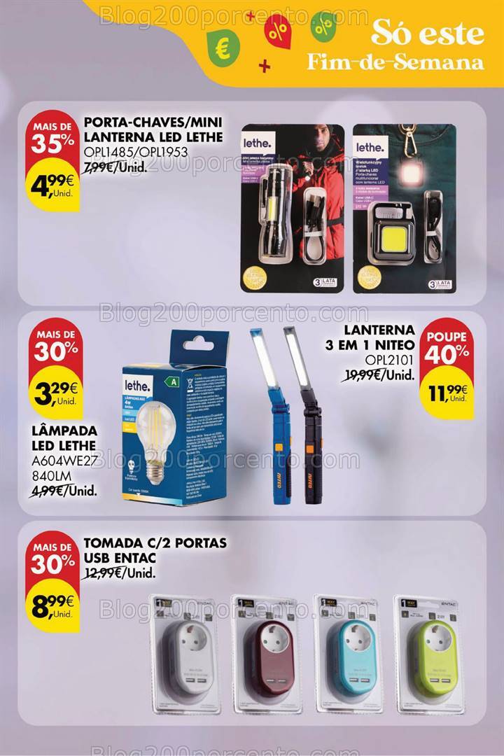 Antevisão Folheto PINGO DOCE Bazar Promoções Fim de Semana - 11 a 14 outubro