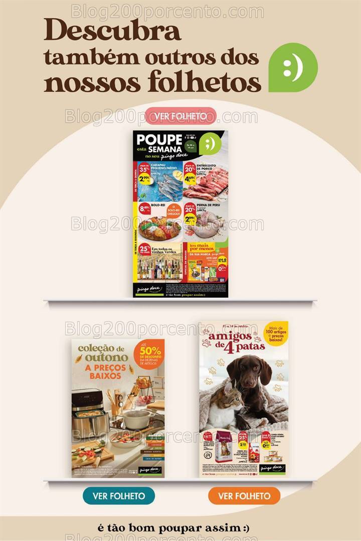 Antevisão Folheto PINGO DOCE Promoções Fim de Semana - 11 a 14 outubro