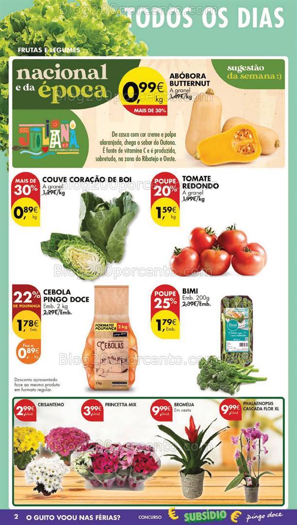 Antevisão Folheto PINGO DOCE Lojas Grandes Promoções de 8 a 14 outubro