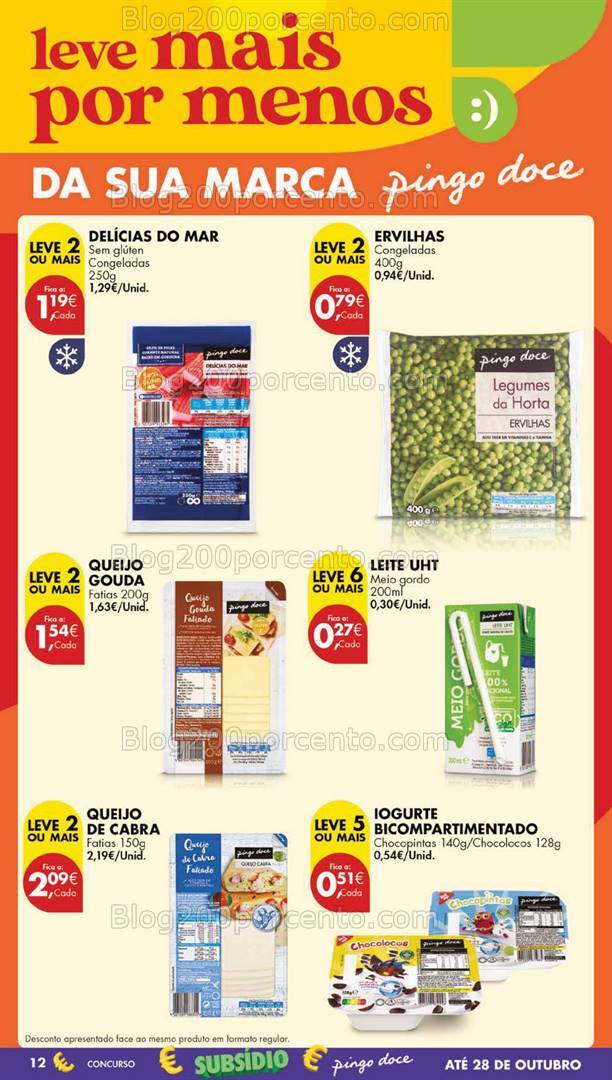 Antevisão Folheto PINGO DOCE Lojas Grandes Promoções de 8 a 14 outubro