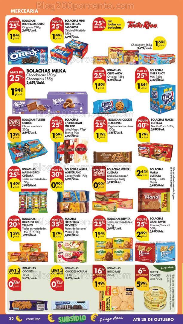 Antevisão Folheto PINGO DOCE Lojas Grandes Promoções de 8 a 14 outubro