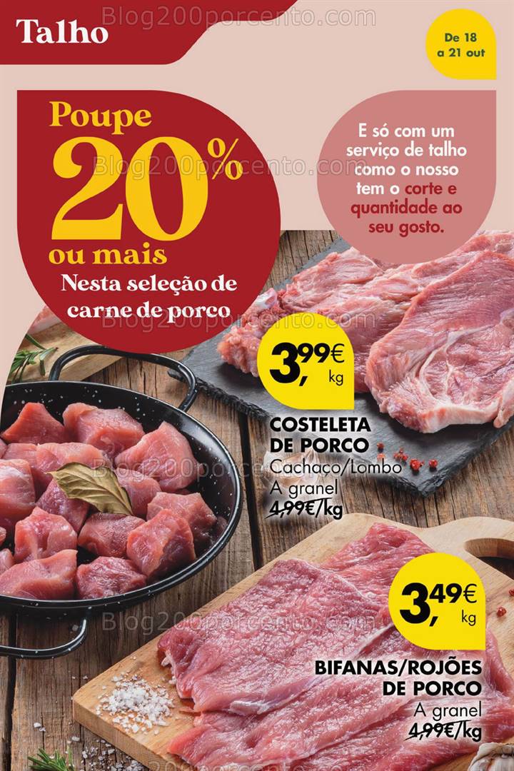 Antevisão Folheto PINGO DOCE Promoções Fim de Semana - 18 a 21 outubro