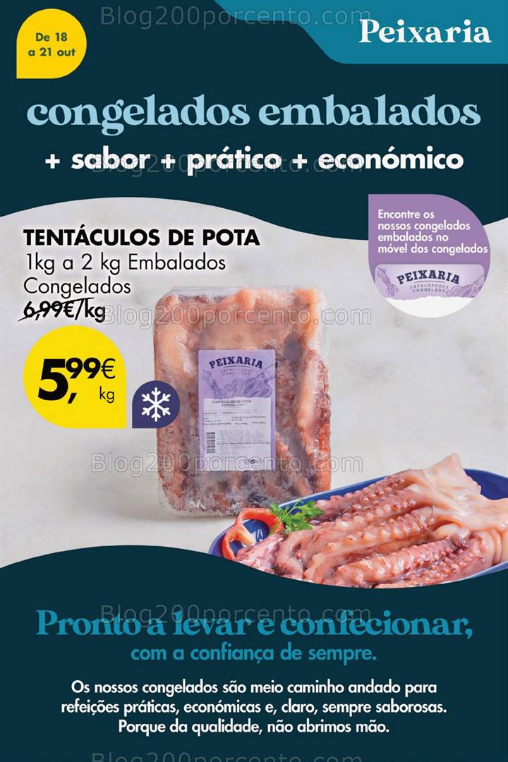 Antevisão Folheto PINGO DOCE Promoções Fim de Semana - 18 a 21 outubro