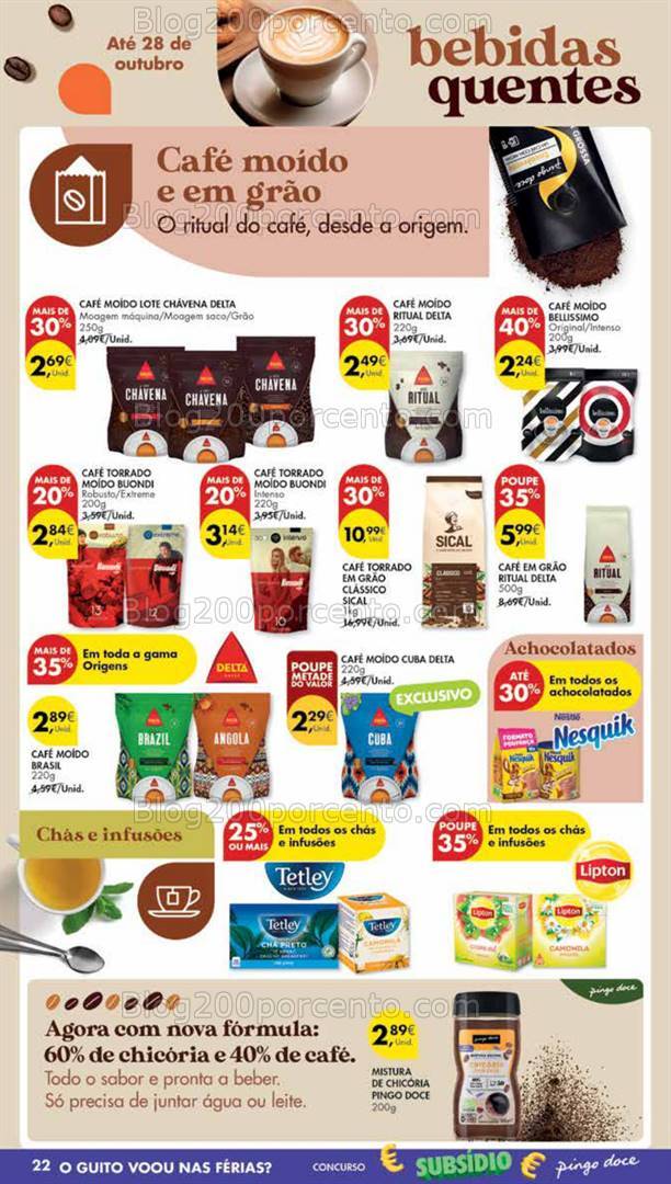 Antevisão Folheto PINGO DOCE Madeira Promoções de 15 a 21 outubro