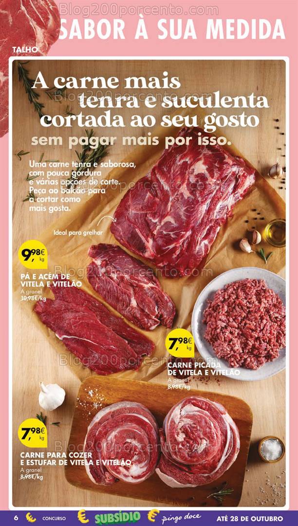 Antevisão Folheto PINGO DOCE lojas Grandes Promoções de 22 a 28 outubro