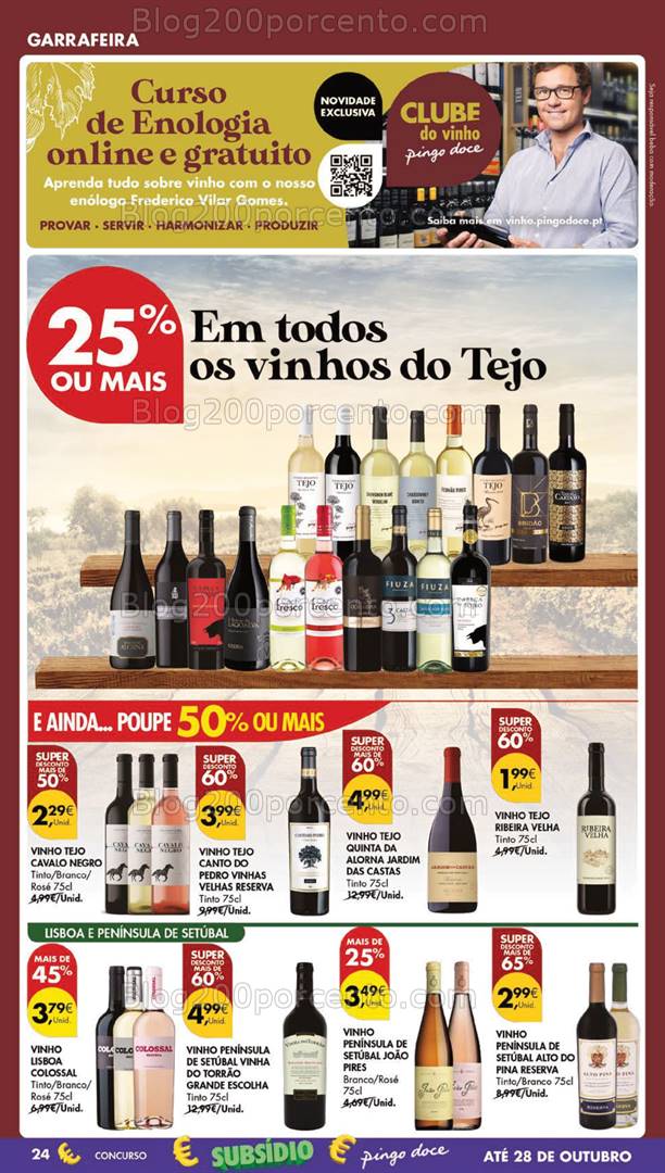 Antevisão Folheto PINGO DOCE lojas Grandes Promoções de 22 a 28 outubro