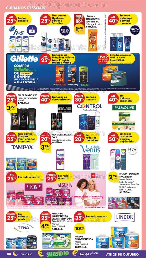 Antevisão Folheto PINGO DOCE lojas Grandes Promoções de 22 a 28 outubro