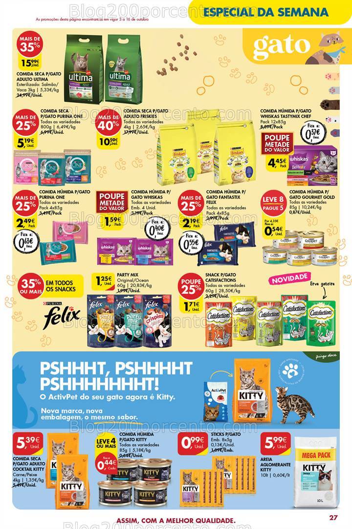 Antevisão Folheto PINGO DOCE Açores Promoções de 3 a 9 outubro