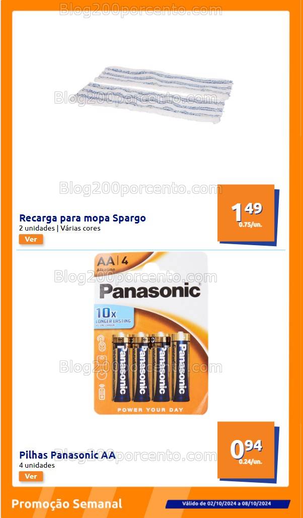 Antevisão Folheto ACTION Promoções de 2 a 8 outubro