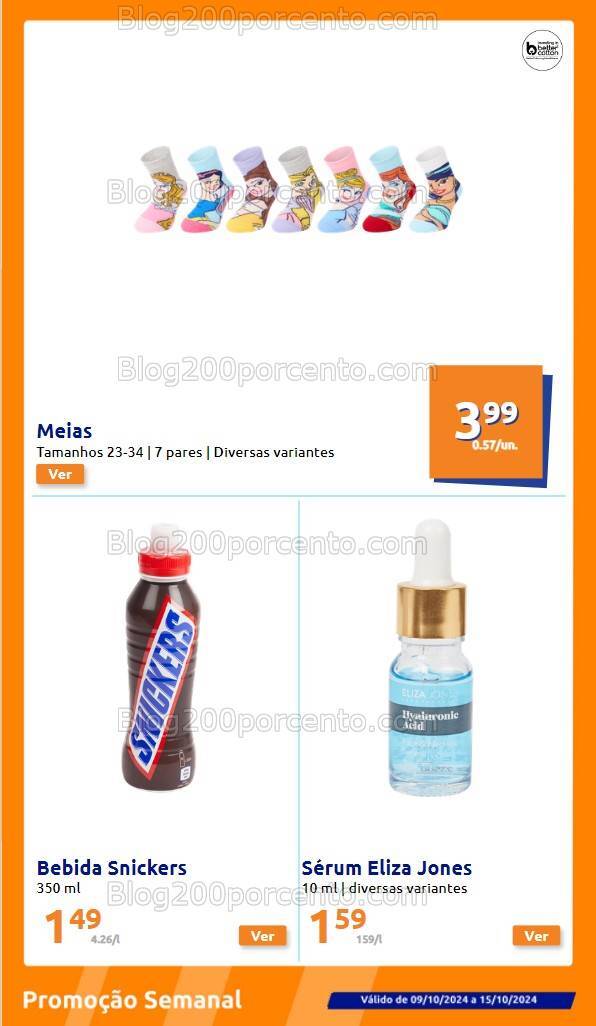 Antevisão Folheto ACTION Promoções de 9 a 15 outubro