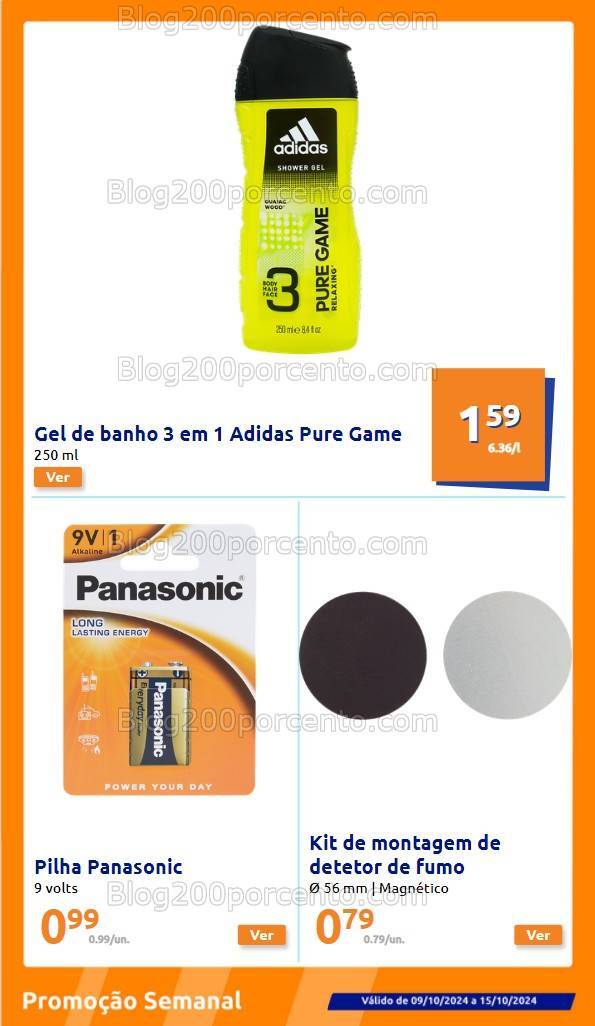 Antevisão Folheto ACTION Promoções de 9 a 15 outubro