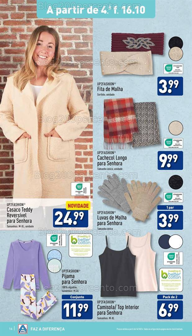Antevisão Folheto ALDI Bazar Promoções a partir de 16 outubro