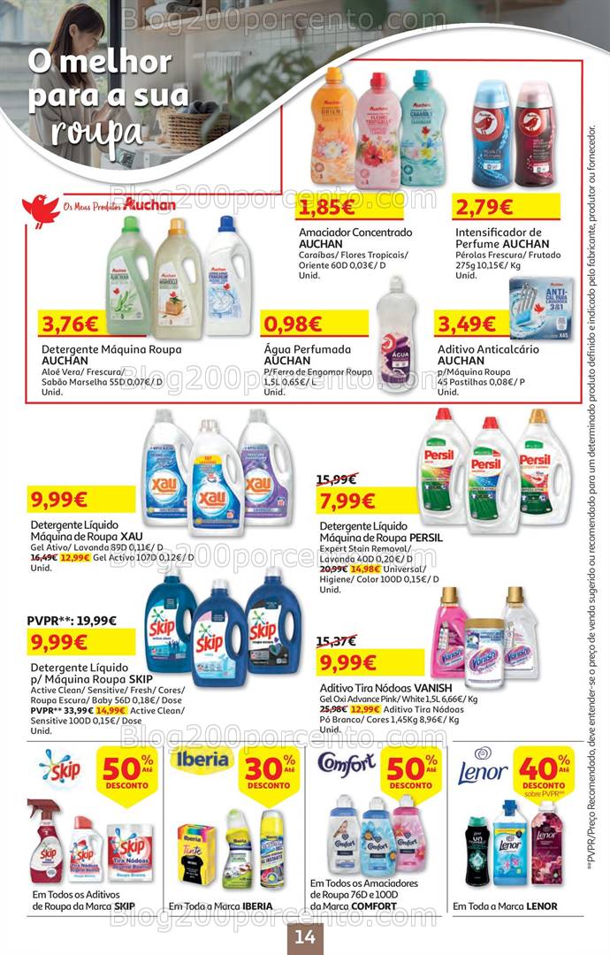 Antevisão Folheto AUCHAN Promoções de 17 a 31 outubro