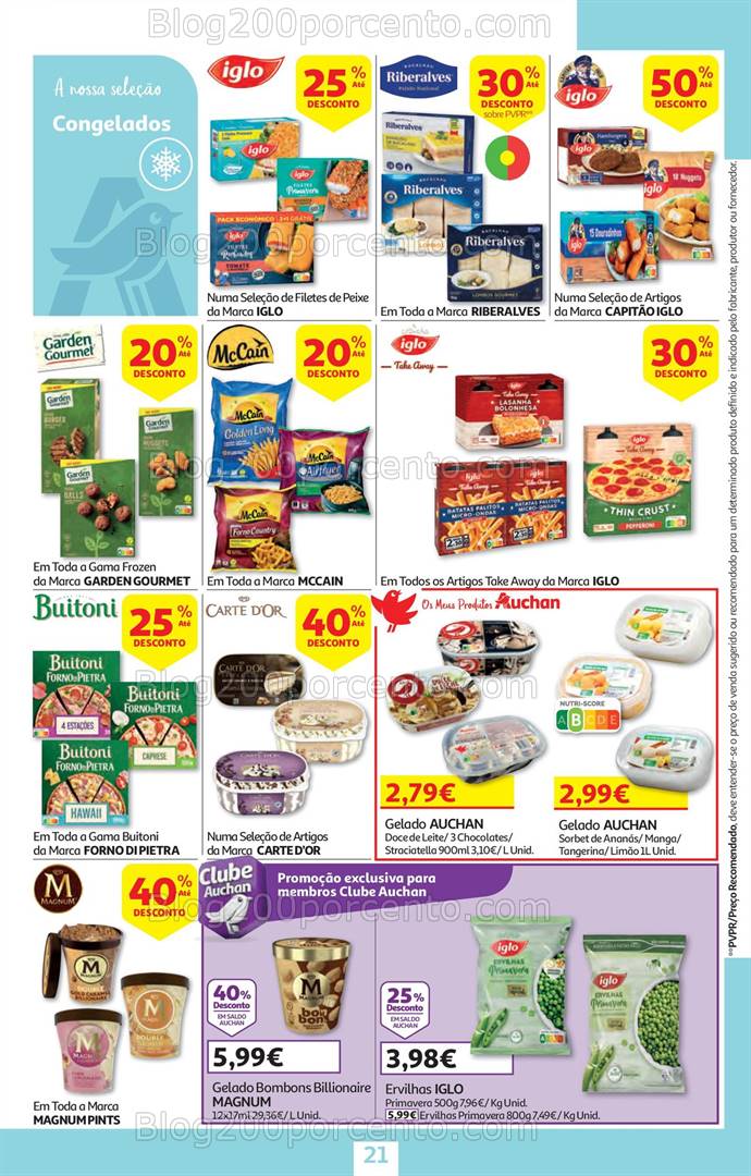 Antevisão Folheto AUCHAN Promoções de 17 a 31 outubro