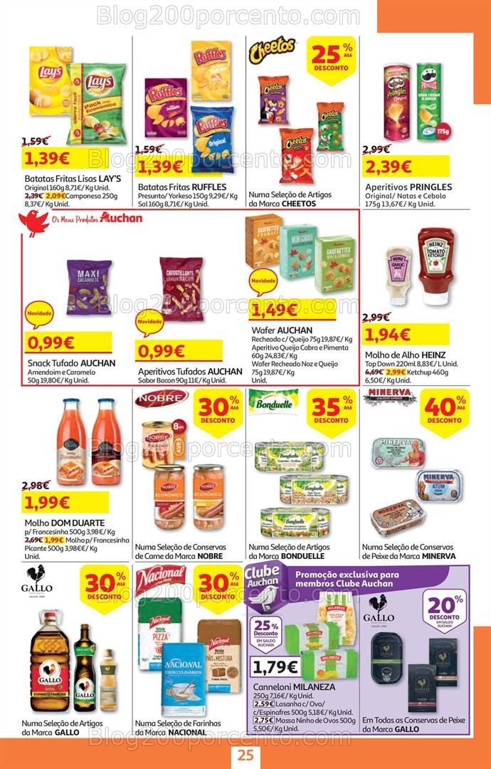 Antevisão Folheto AUCHAN Promoções de 17 a 31 outubro