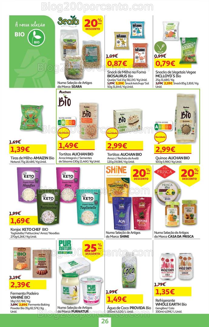 Antevisão Folheto AUCHAN Promoções de 17 a 31 outubro