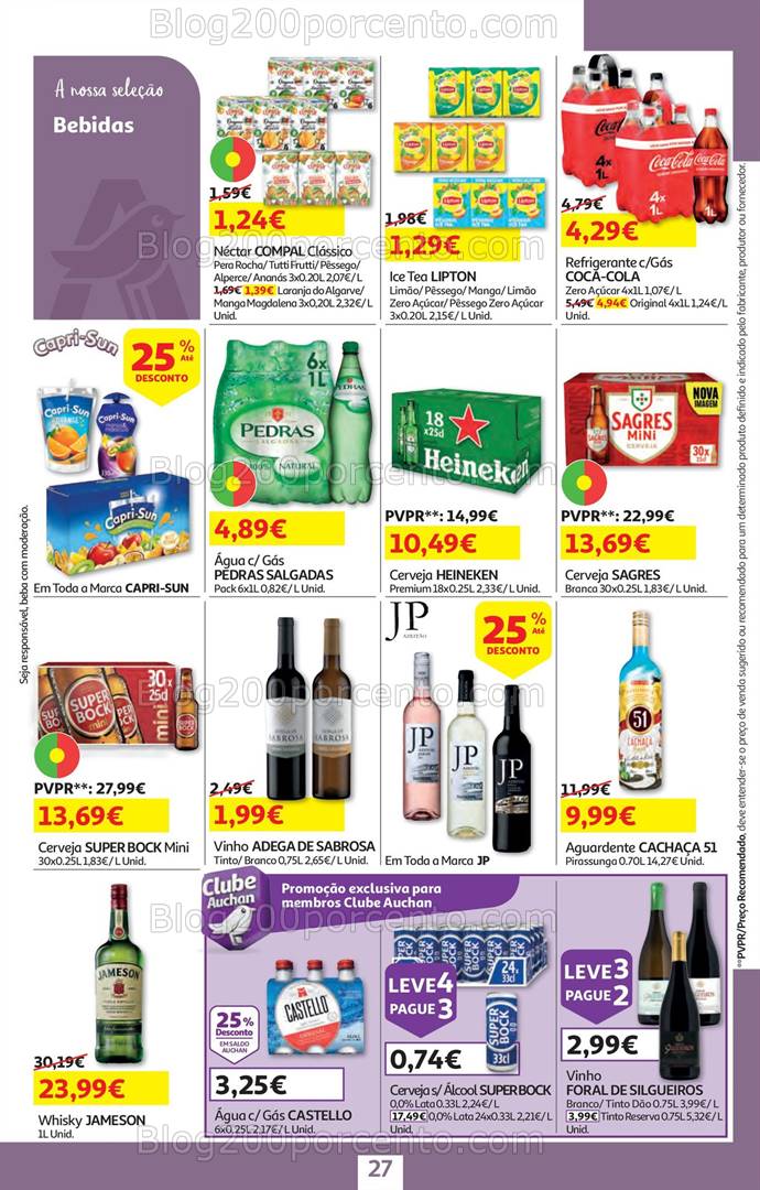 Antevisão Folheto AUCHAN Promoções de 17 a 31 outubro