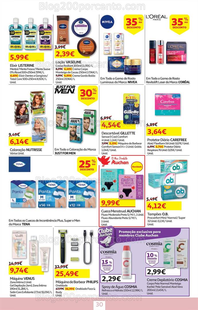 Antevisão Folheto AUCHAN Promoções de 17 a 31 outubro