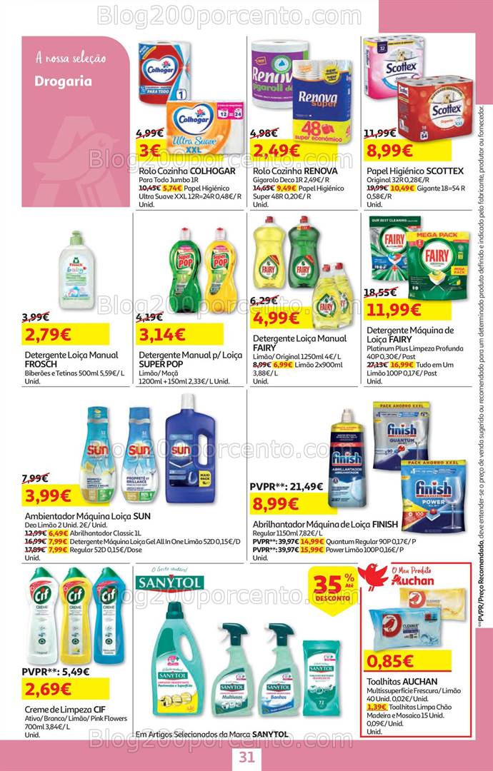 Antevisão Folheto AUCHAN Promoções de 17 a 31 outubro