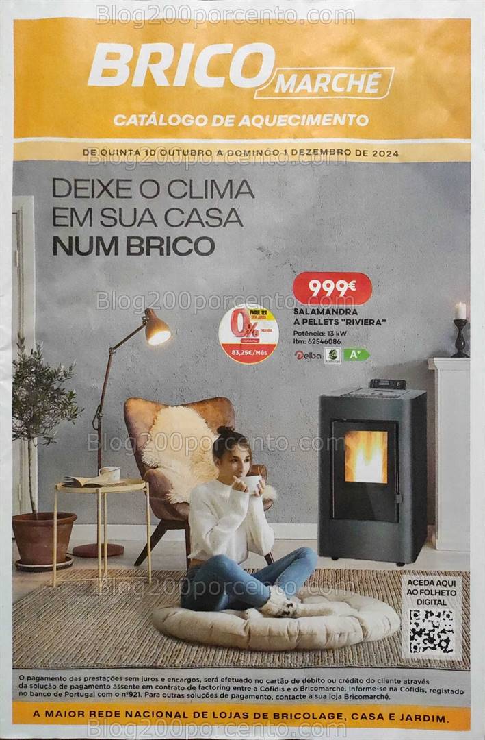 Antevisão Folheto BRICOMARCHÉ Promoções de 10 outubro a 1 dezembro