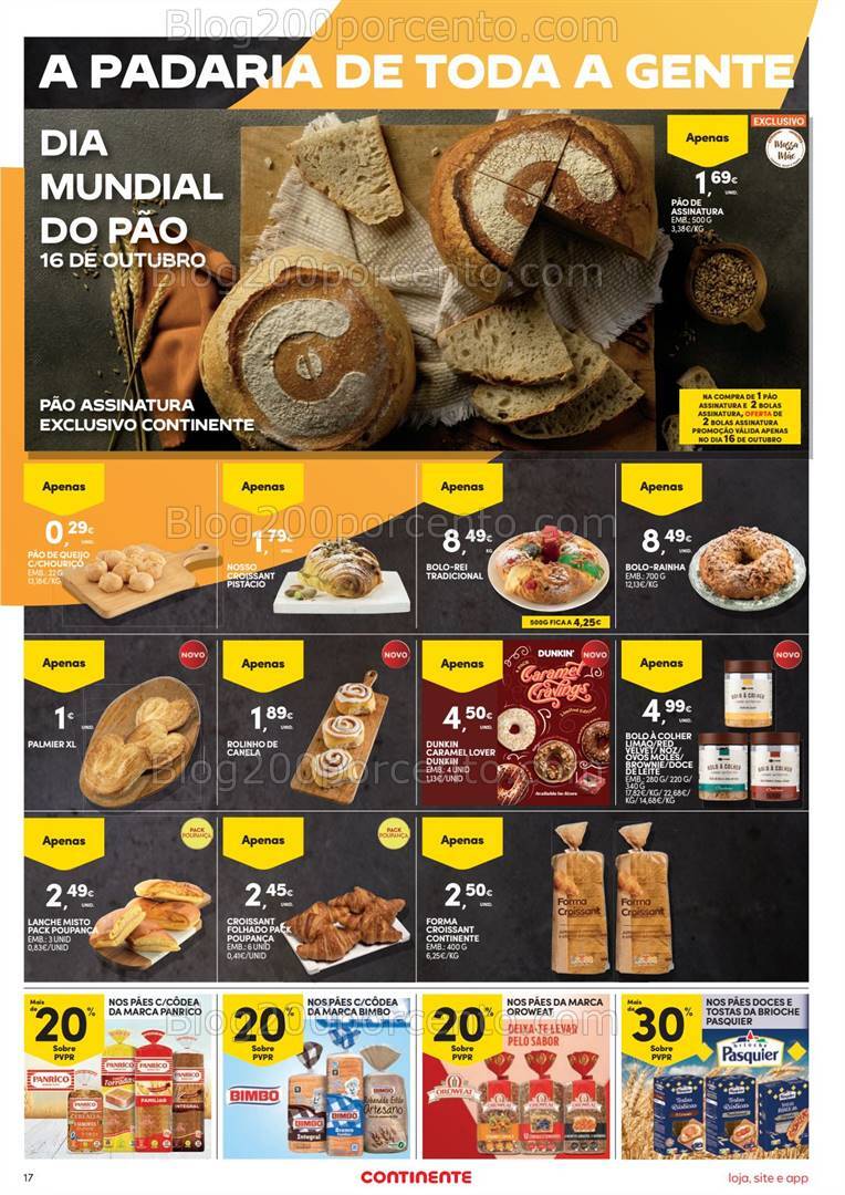 Antevisão Folheto CONTINENTE Promoções de 15 a 21 outubro