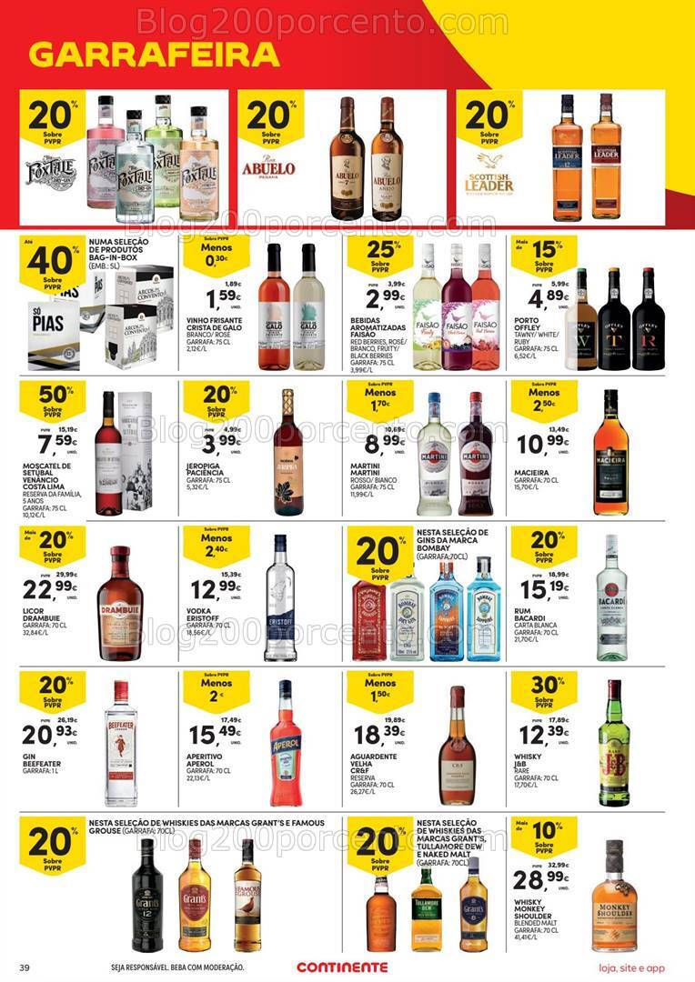 Antevisão Folheto CONTINENTE Promoções de 15 a 21 outubro