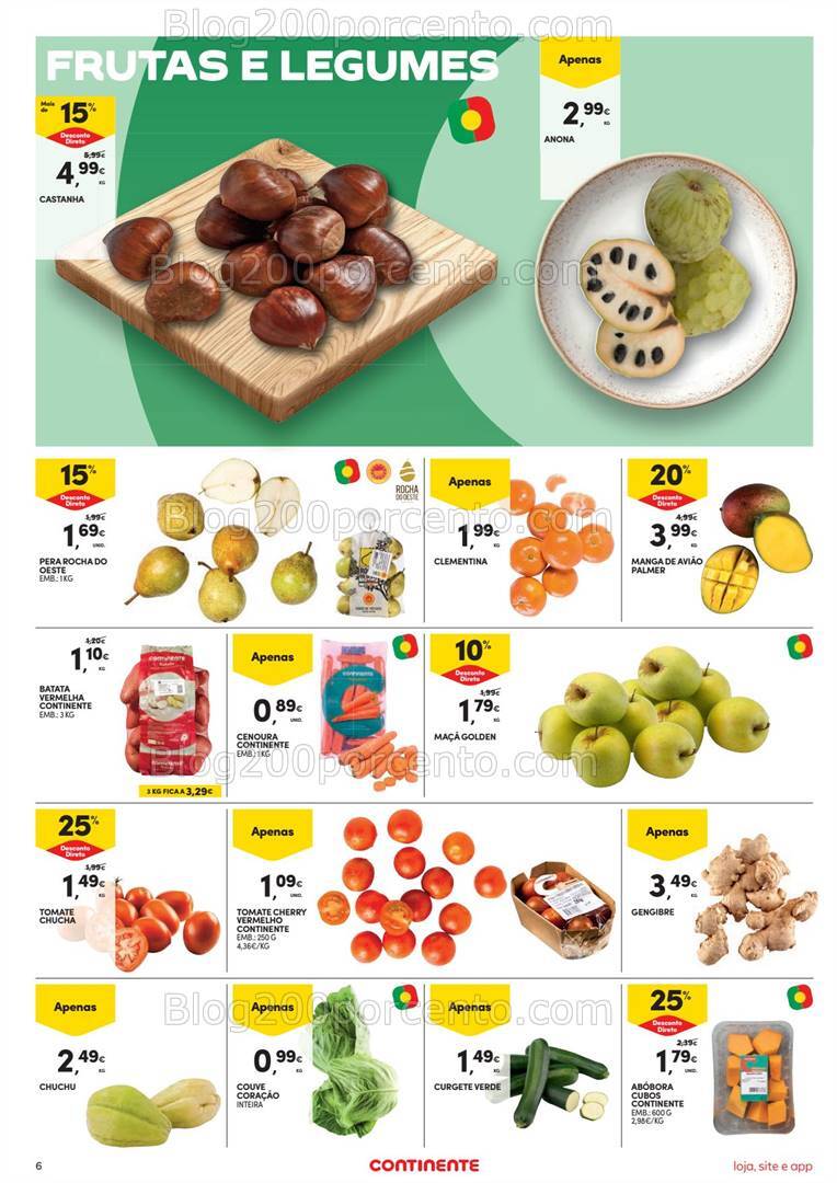 Antevisão Folheto CONTINENTE Promoções de 15 a 21 outubro