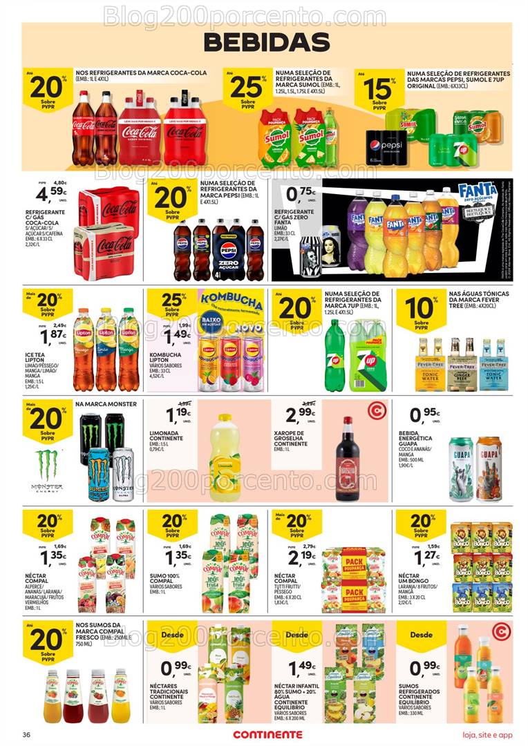 Antevisão Folheto CONTINENTE Promoções de 22 a 28 outubro