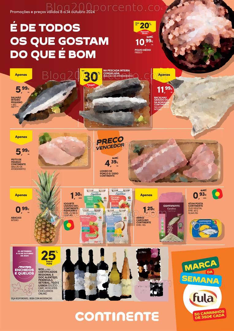 Antevisão Folheto CONTINENTE Promoções de 8 a 14 outubro