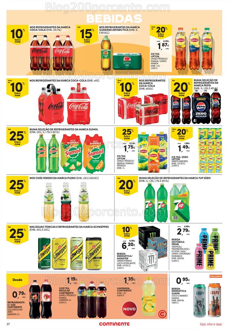 Antevisão Folheto CONTINENTE Promoções de 8 a 14 outubro