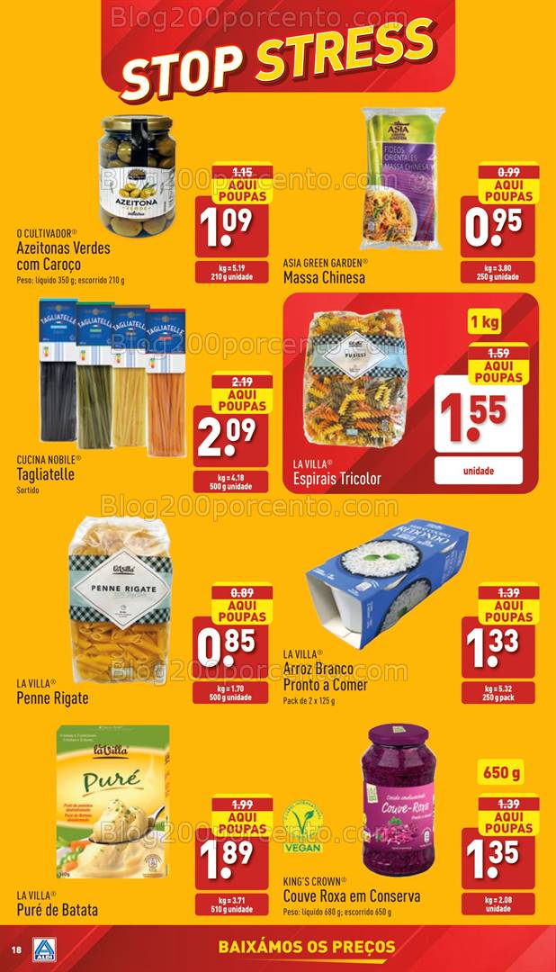 Antevisão Folheto ALDI Stop Stress II Promoções até 5 novembro