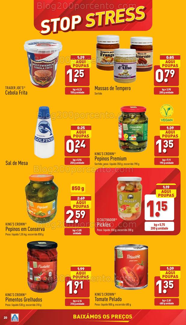 Antevisão Folheto ALDI Stop Stress II Promoções até 5 novembro