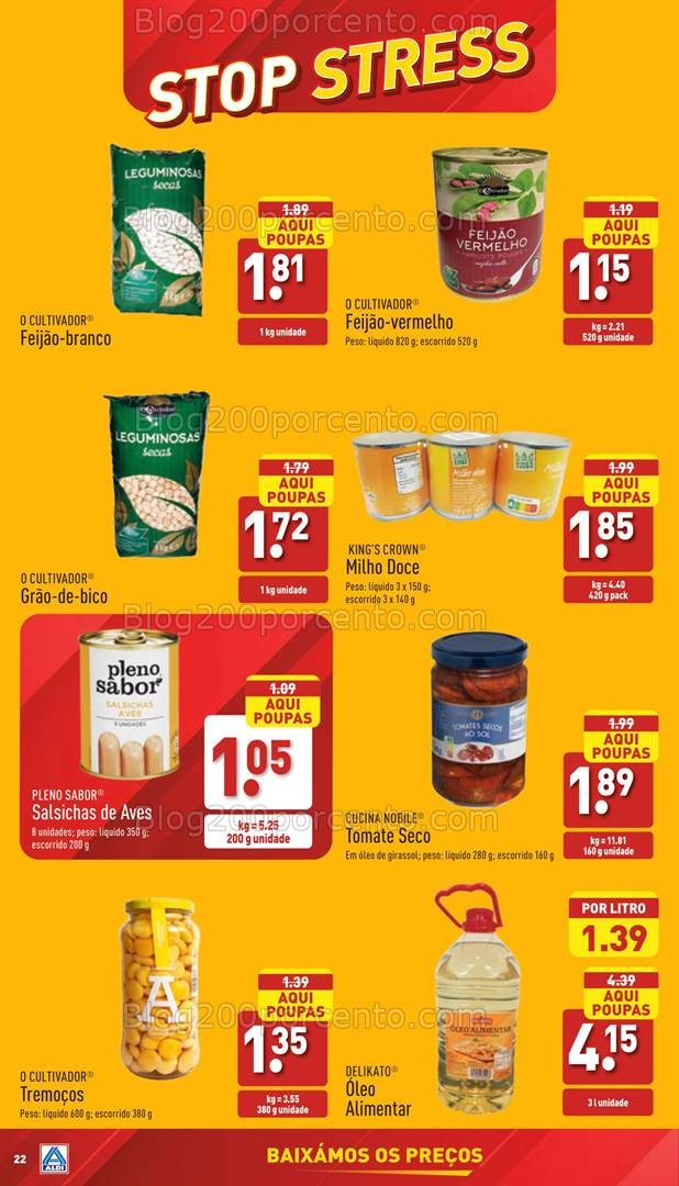 Antevisão Folheto ALDI Stop Stress II Promoções até 5 novembro