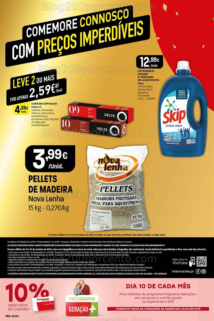 Antevisão Folheto INTERMARCHÉ Contact Promoções de 10 a 18 outubro