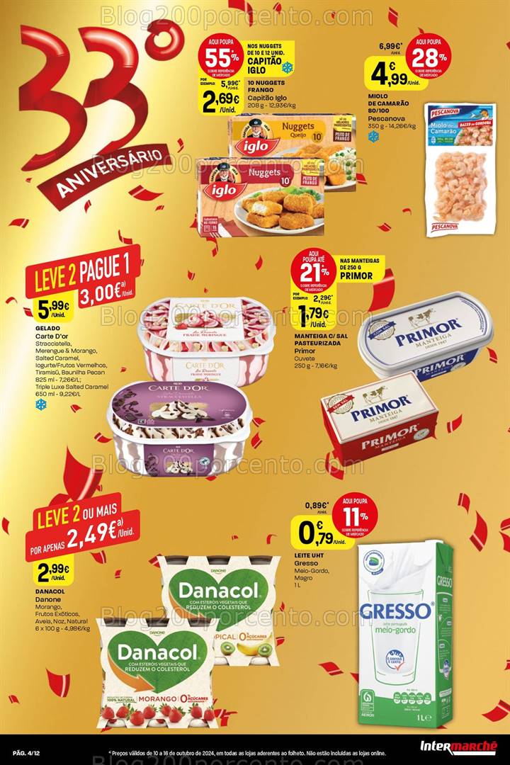 Antevisão Folheto INTERMARCHÉ Mini Promoções de 10 a 18 outubro