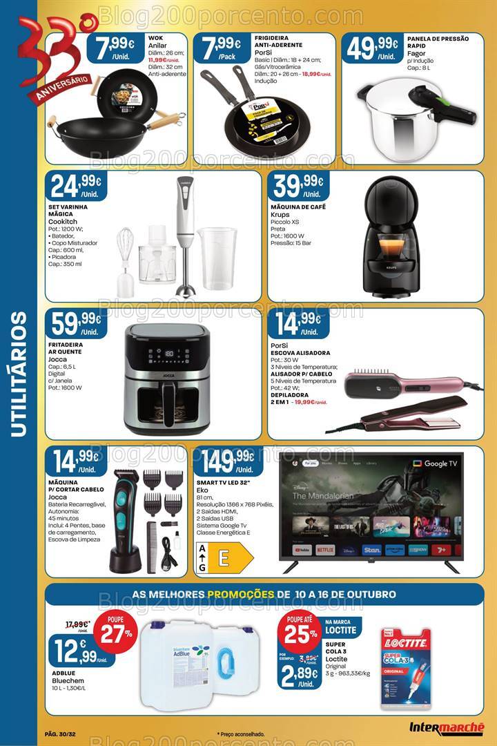 Antevisão Folheto INTERMARCHÉ Promoções de 10 a 16 outubro