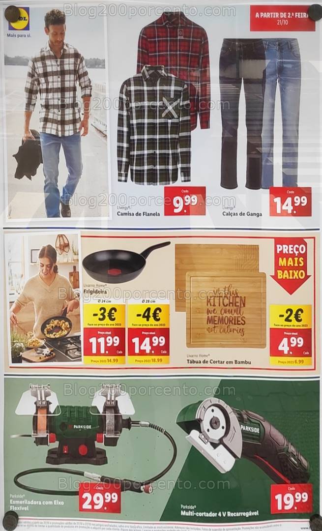 Antevisão Folheto LIDL Bazar Promoções a partir de 21 outubro