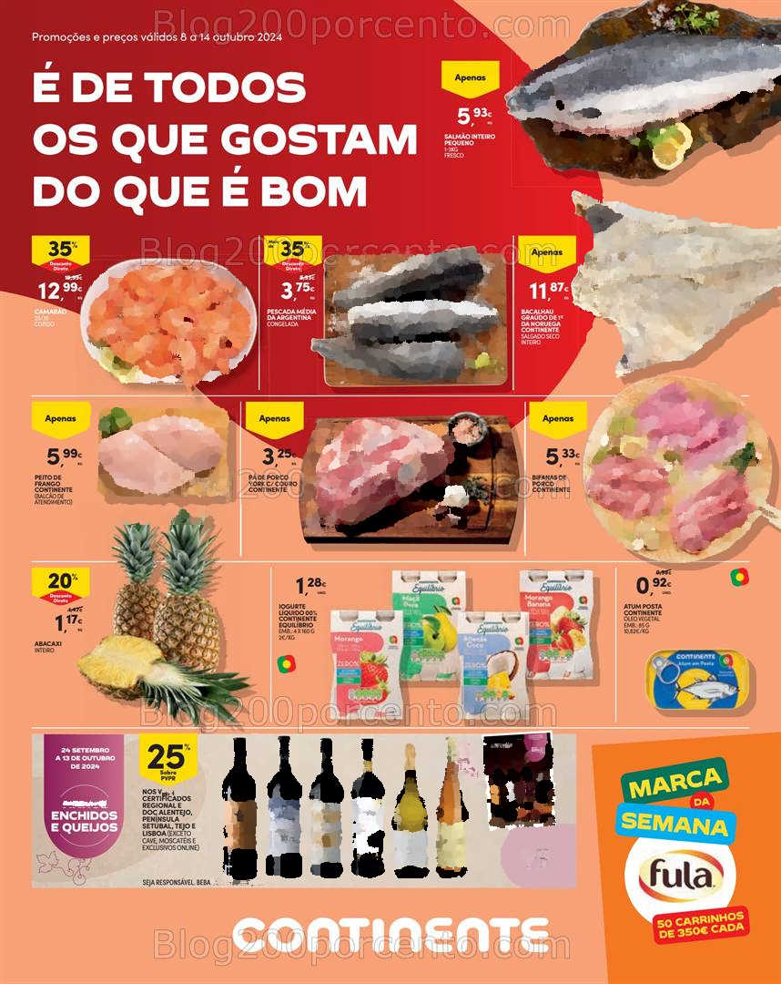 Antevisão Folheto CONTINENTE Madeira Promoções de 8 a 14 outubro