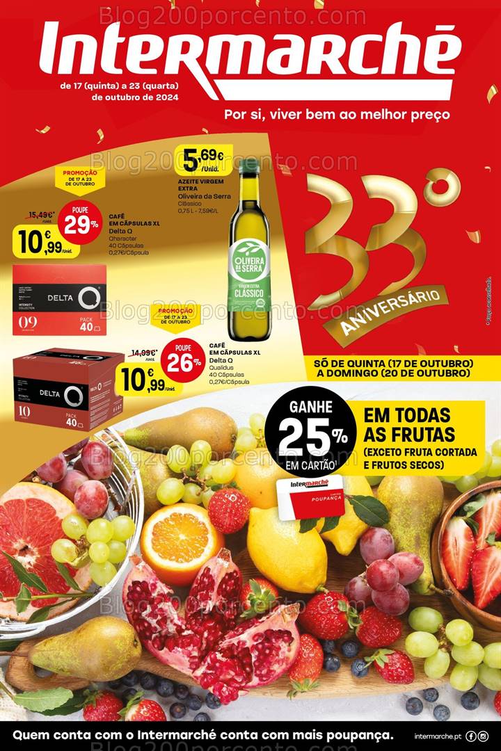 Antevisão Folheto INTERMARCHÉ Mini Promoções 17 a 23 outubro