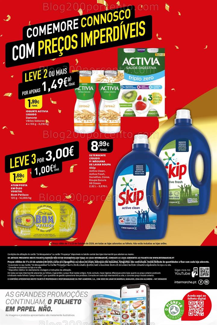 Antevisão Folheto INTERMARCHÉ Mini Promoções 17 a 23 outubro