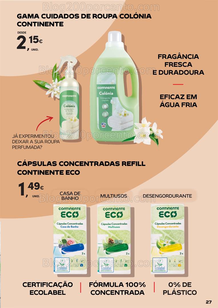 Antevisão Folheto CONTINENTE Novidades Promoções de 22 outubro a 29 dezembro