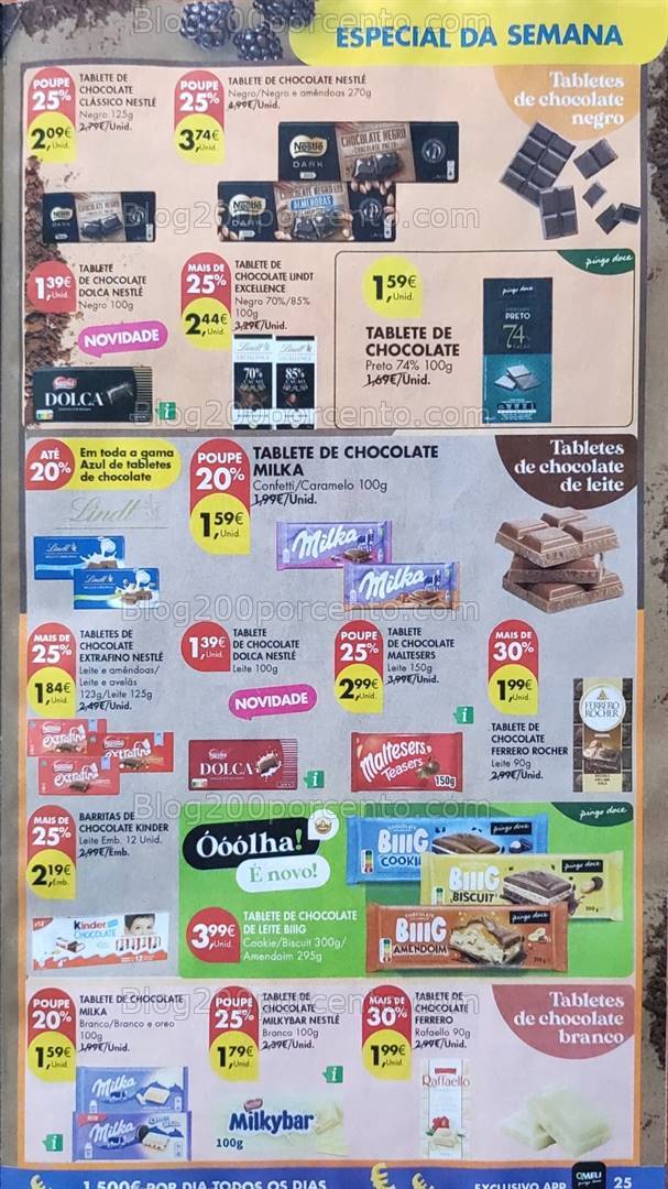 Antevisão Folheto PINGO DOCE Promoções de 15 a 21 outubro