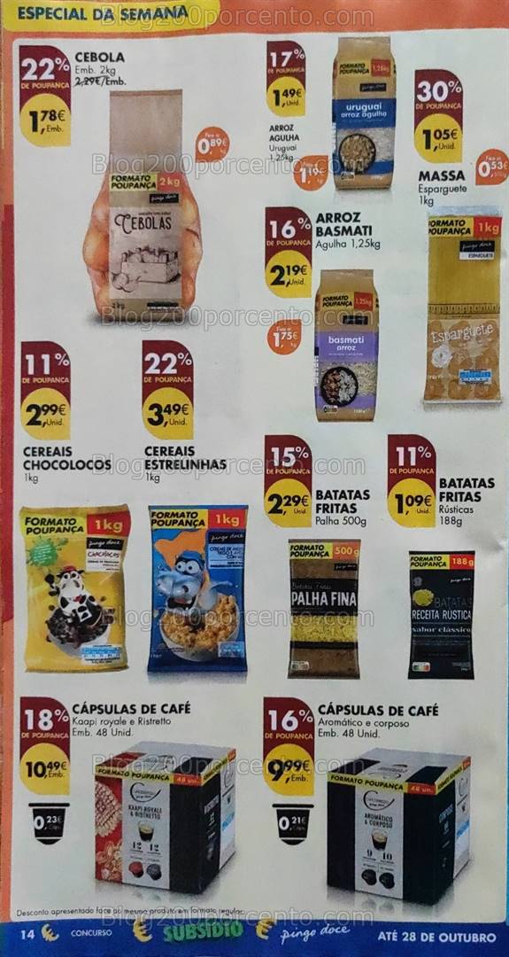 Antevisão Folheto PINGO DOCE Super Promoções de 8 a 14 outubro