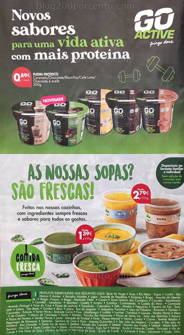 Antevisão Folheto PINGO DOCE Escolhas Equlibradas Promoções de 22 outubro a 4 novembro