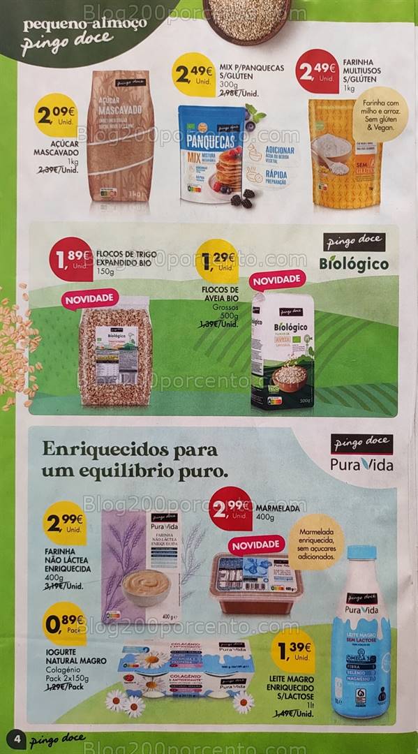 Antevisão Folheto PINGO DOCE Escolhas Equlibradas Promoções de 22 outubro a 4 novembro